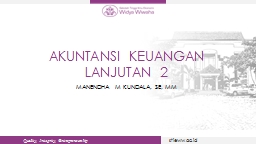 AKUNTANSI KEUANGAN LANJUTAN 2
