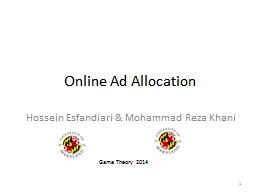 Online Ad Allocation