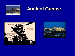 PowerPoint Overview of Ancient Greece