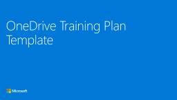 OneDrive for Business Champion's Training - Microsoft 365 Adoption