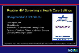 PowerPoint Presentation - AIDS Education and Training Center