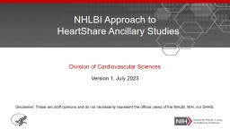 this slide deck from the NHLBI - HeartShare