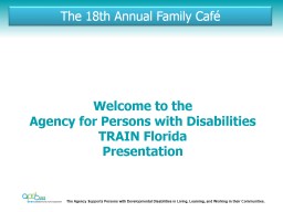 TRAIN Florida - APD