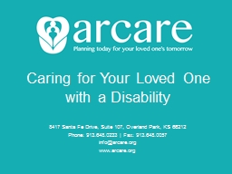 Special Needs Trust Program