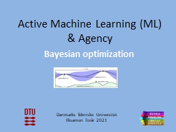Aktiv Machine Learning (ML) og Agency - Artificial Intelligence