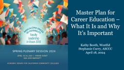 Master Plan for Career Education – What It Is and Why It's Important ...