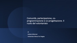 COSTRUZIONE DELLE RETI COME ELEMENTO ... - Auser