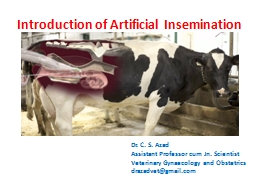 Artificial Insemination