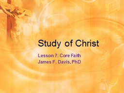 Study of Christ - Bible.org