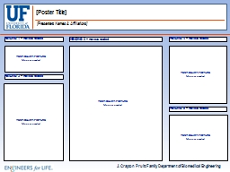 UF BME Poster Template