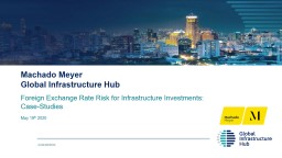 FX Risk Case Studies - Global Infrastructure Hub