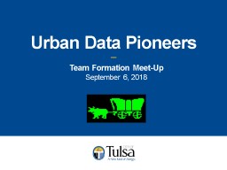 PowerPoint Presentation - City of Tulsa