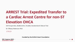 Présentation PowerPoint - Clinical Trial Results