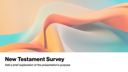 New Testament Survey - College Church