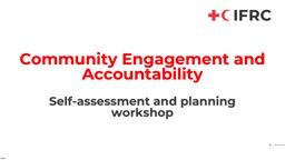 PowerPoint Presentation - Community Engagement Hub