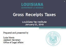 PowerPoint Presentation - Louisiana.gov