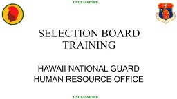 Welcome to the National Guard Technician Personnel ... - Hawaii DOD