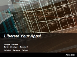 PowerPoint Presentation - Autodesk