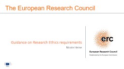 PowerPoint Presentation - European Research Council (ERC)