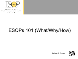 PowerPoint Presentation - ESOP Plus