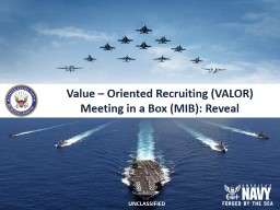 PowerPoint Presentation - Navy Recruiting Command eToolbox