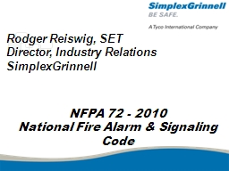 Industry Relations Update for FSEs