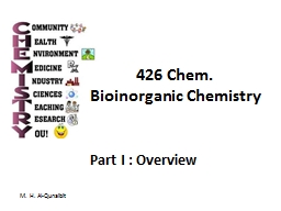 426 Chem. Bioinorganic Chemistry