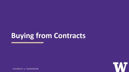 Slide Deck - UW Finance