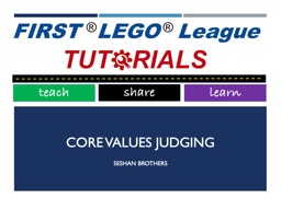 PPTX English - FLL Tutorials