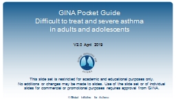 PowerPoint Presentation - Global Initiative for Asthma
