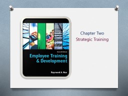 Chapter 2: Strategic Training
