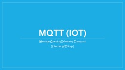 MQTT (IoT)