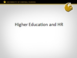 PowerPoint Presentation - UCF Human Resources