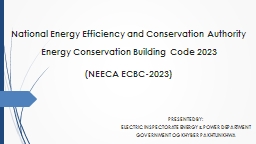 Pakistan National Energy Efficiency and Conservation Policy 2023