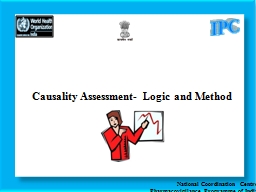 Causality Assessment - Indian Pharmacopoeia Commission