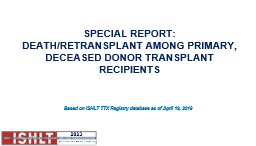 ISHLT Registry Slides
