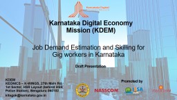 PowerPoint Presentation - Karnataka Digital Economy Mission