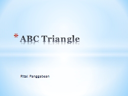 ABC Triangle - WordPress.com