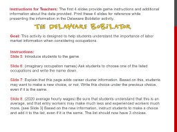 Bobilator - Delaware.gov