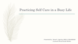 PowerPoint Presentation - Leading from Within