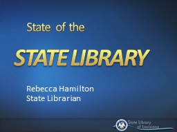 Title of Presentation - State Library of Louisiana