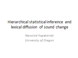 Analogy and lexical diffusion of reductive sound change - Linguistics