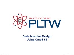 State Machine Design Using Cmod S6 - PLTW
