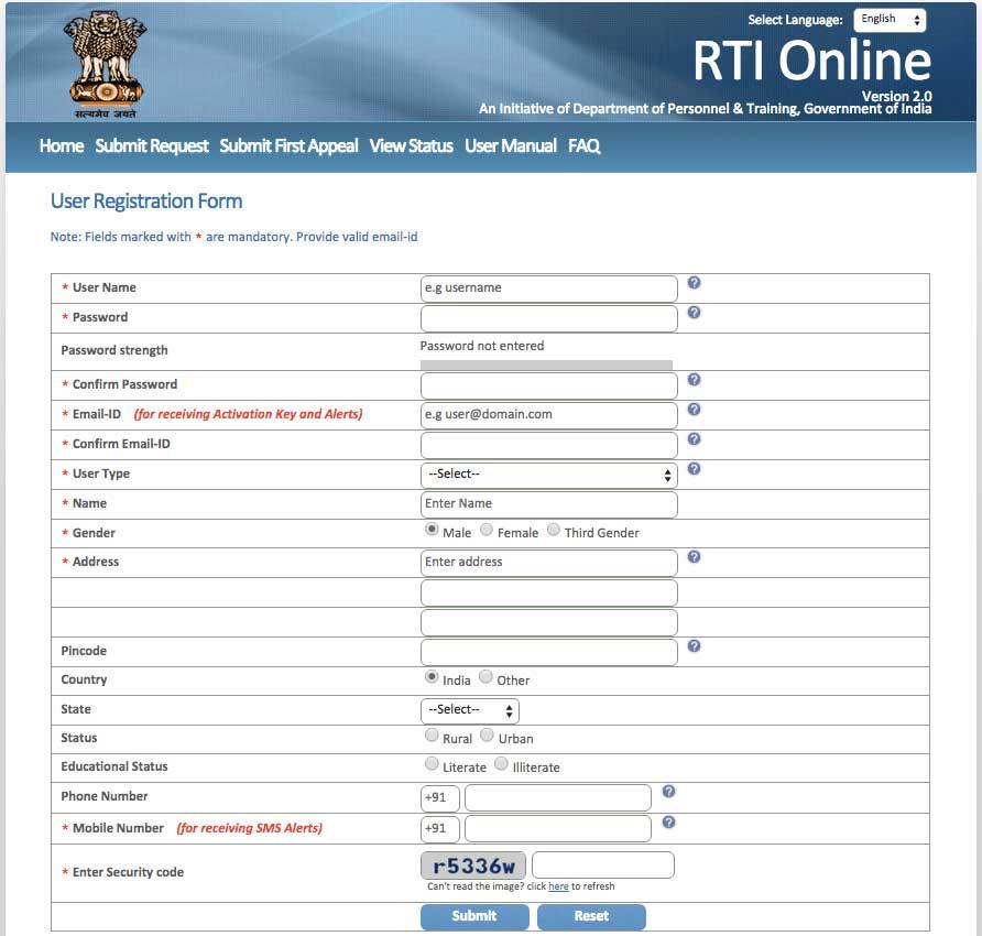 THE RIGHT TO INFORMATION (RTI) ACT,2005