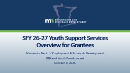 DEED PowerPoint Presentation - MN.gov