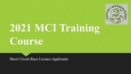 2021 MCI Training course - Motorcycling Ireland