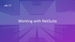 PowerPoint Presentation - NetSuite Folio3