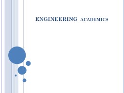 Classification of Engineering Policies - NICOA
