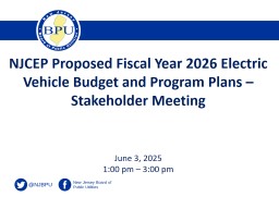 Energy Efficiency Stakeholder Meeting Program Administration ...