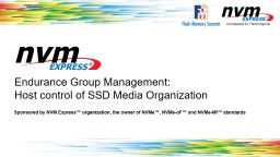 Marketing Update - NVM Express